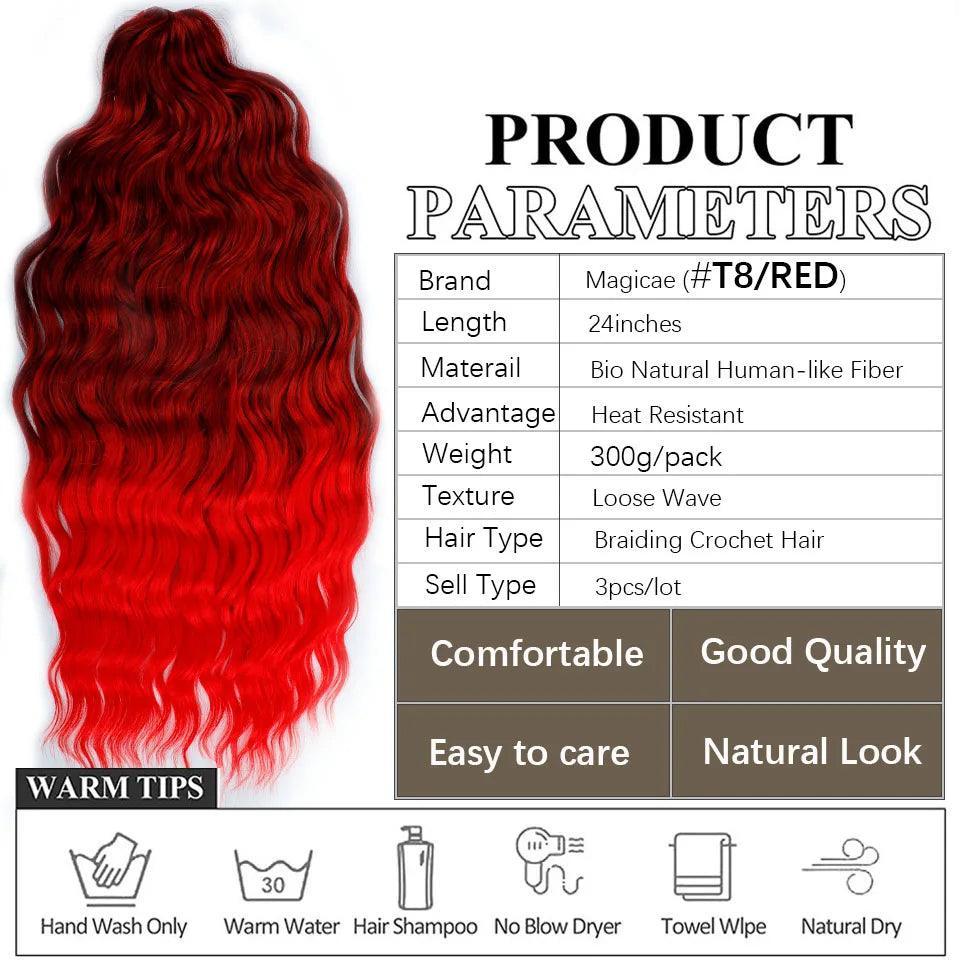 Magicae Kanekalon High Heat Fibre Synthetic Hair – 1 Strand/Pack