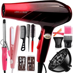 LAAOVE 2200W Negative Ion Hair Dryer with 3-Speed Settings and Cold Air Function