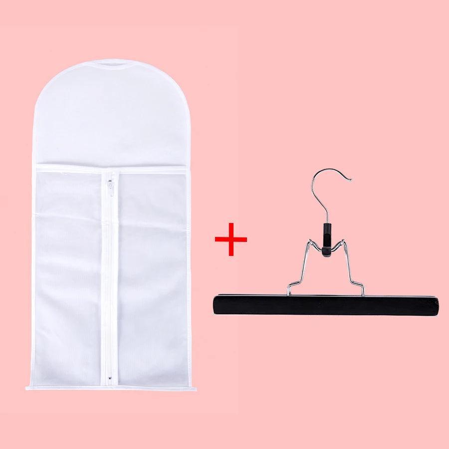 Premium Wig Storage Bags with Hanger - Dust-Proof and Protective Storage for Wigs & Hair Extensions