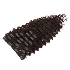 Clip-in Curly Hair Extensions – 100% Heat Resistant Fiber for Daily & Special Occasion Use