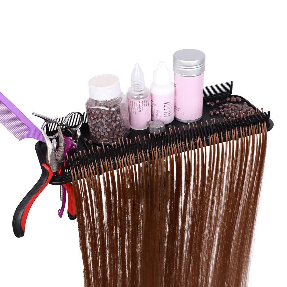 Hair Extensions Holder Stand - Ideal for I Tip & U Tip Extensions