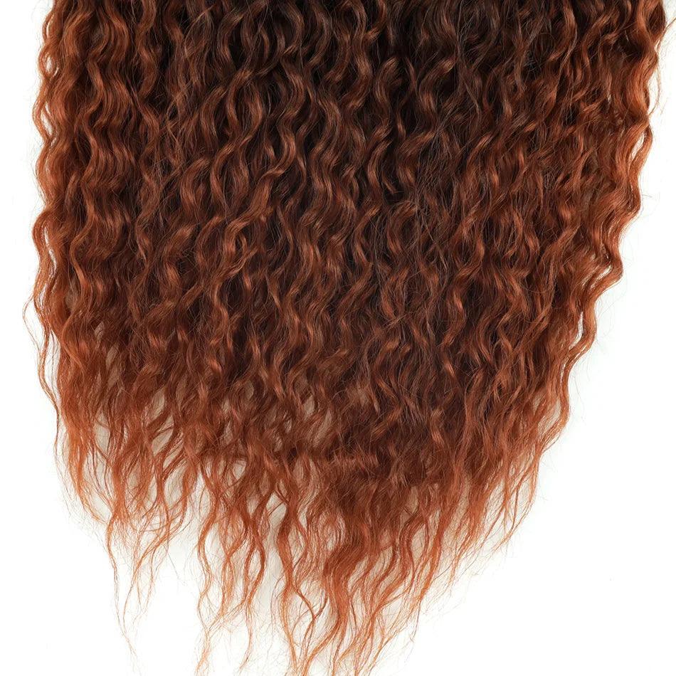 Clip-in Curly Hair Extensions – 100% Heat Resistant Fiber for Daily & Special Occasion Use