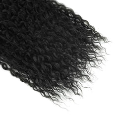 Clip-in Curly Hair Extensions – 100% Heat Resistant Fiber for Daily & Special Occasion Use