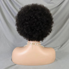 LUXA 13x4 Lace Wig -  Afro Curly Remy Brazilian Human Hair