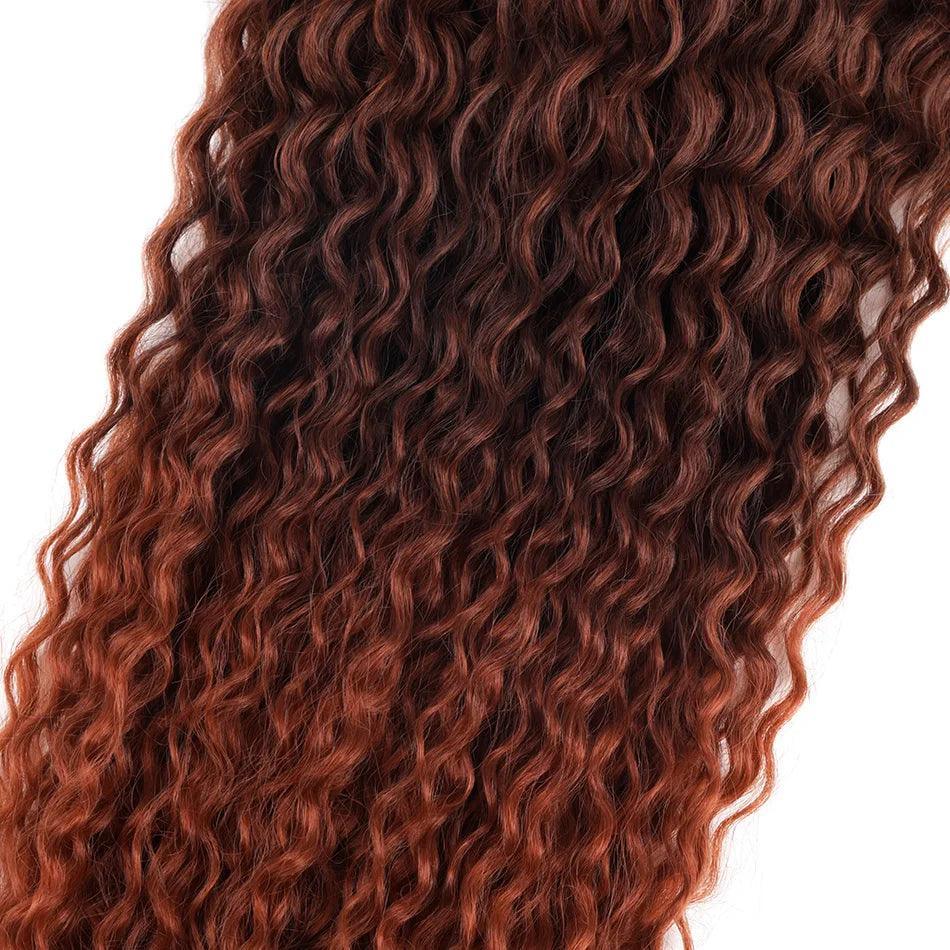 Clip-in Curly Hair Extensions – 100% Heat Resistant Fiber for Daily & Special Occasion Use