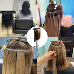 Hair Extensions Holder Stand - Ideal for I Tip & U Tip Extensions