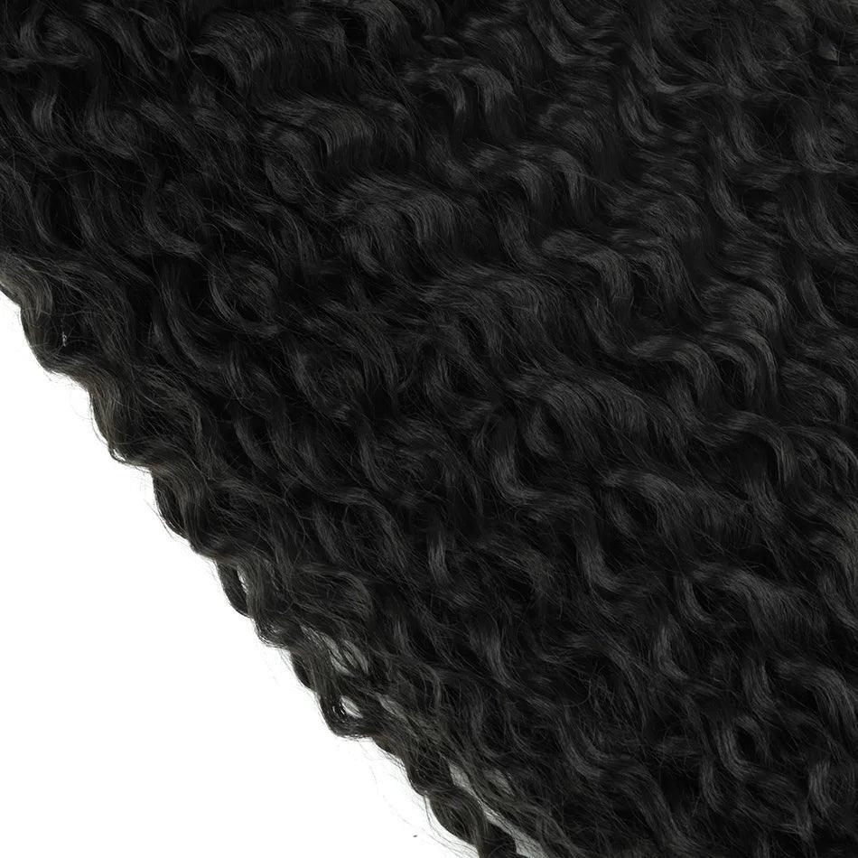 Clip-in Curly Hair Extensions – 100% Heat Resistant Fiber for Daily & Special Occasion Use